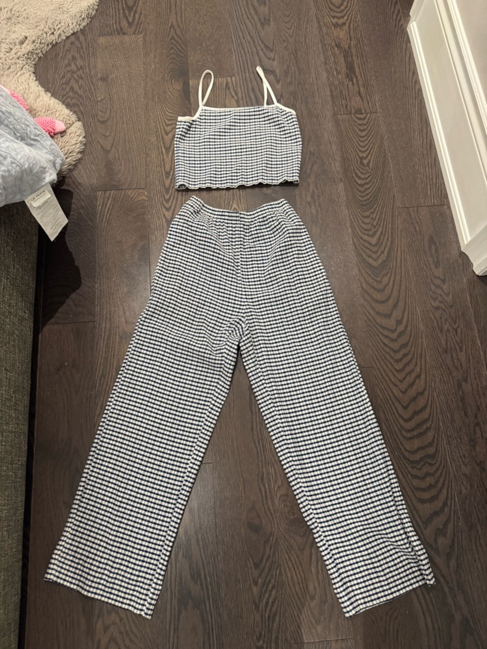 Oak and Fort Gingham set